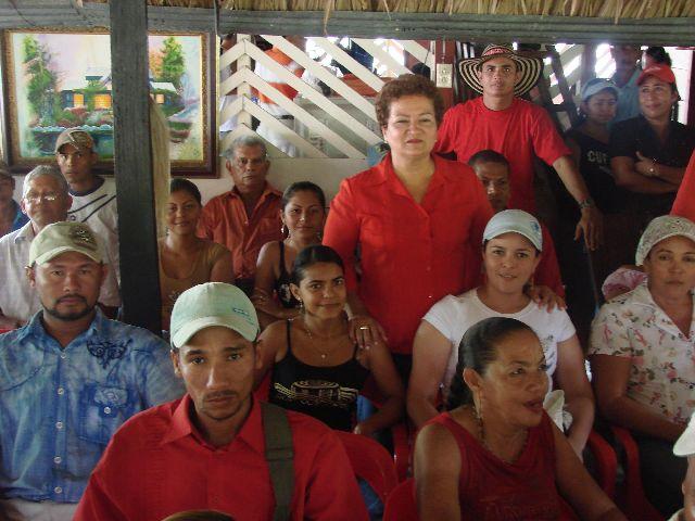 Fotos de la visita a la zona de inundación en el Bajo Sinú [Julio de 2007]