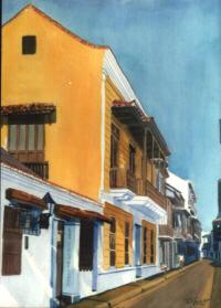 Calle de Gastelbondo - Cartagena de Indias