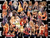 Baja el Collage de Shakira para Fondo de Pantalla