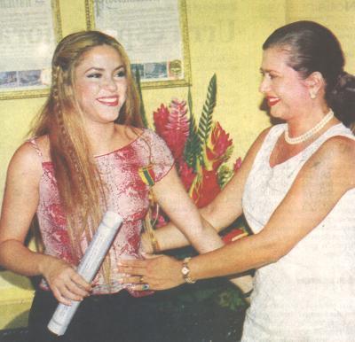 Shakira Hija Adoptiva de Cartagena