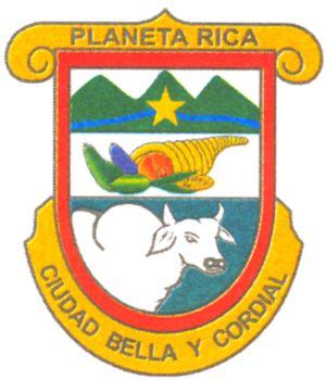Escudo de Planeta Rica