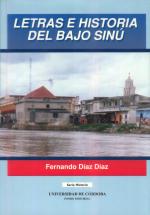Portada del libro Letras e Historia del Bajo Sinú de Fernando Díaz Díaz