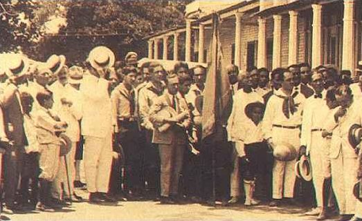 Ceremonia en la Montería de comienzos del siglo XX